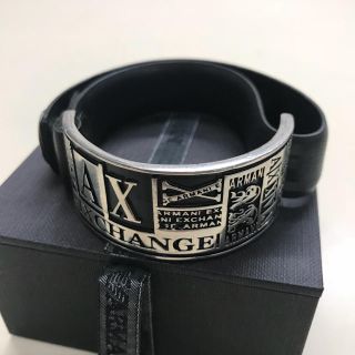 アルマーニエクスチェンジ(ARMANI EXCHANGE)のアルマーニ レザーブレスレット(ブレスレット)