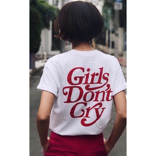 専用 Girls Don’t Cry ガールズドントクライ ロゴ Tシャツ L