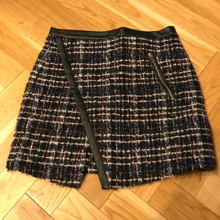 ザラ(ZARA)のZARA ツイードミニスカート(ミニスカート)