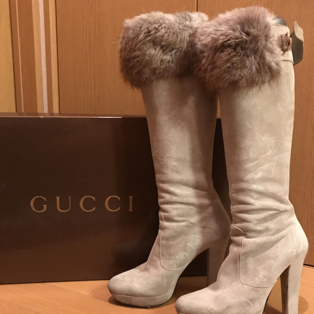 人気沸騰】 Gucci - GUCCIファーブーツ ブーツ - saintbenevolence.com