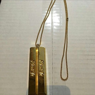 シュプリーム(Supreme)のGR8購入 PHENOMENON キットカット型 ゴールドネックレス(ネックレス)