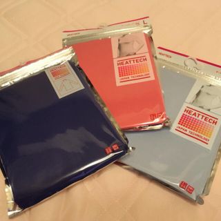 ユニクロ(UNIQLO)の【新品】ユニクロ ヒートテック タートルネック 3点セット (アンダーシャツ/防寒インナー)