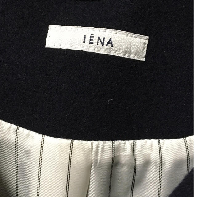 【美品】IENA 胡桃ボタンのフードコート 2