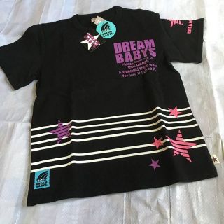 ドリームベイビーズ(DREAMBABYS)の新品 半袖Tシャツ 140センチ 黒 ベビド(Tシャツ/カットソー)