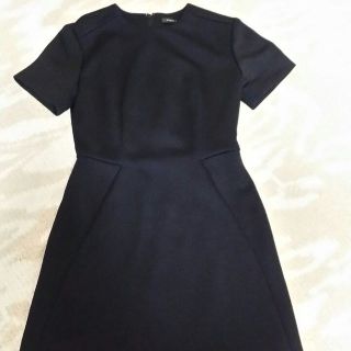 バーニーズニューヨーク(BARNEYS NEW YORK)の専用　ヨーコチャン　ワンピース　size36　ネイビー(ミニワンピース)