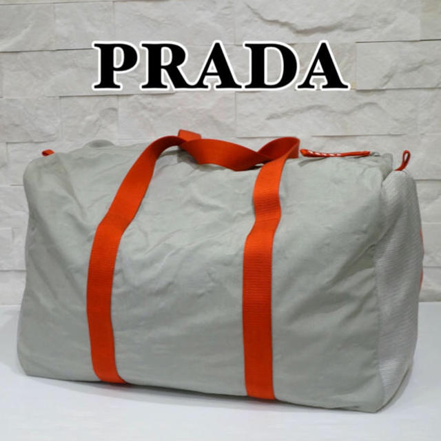 PRADA - 正規品 PRADA プラダ スポーツ☆ナイロン ボストンバッグ