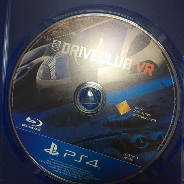 DRIVECLUB VR エンタメ/ホビーのゲームソフト/ゲーム機本体(家庭用ゲームソフト)の商品写真