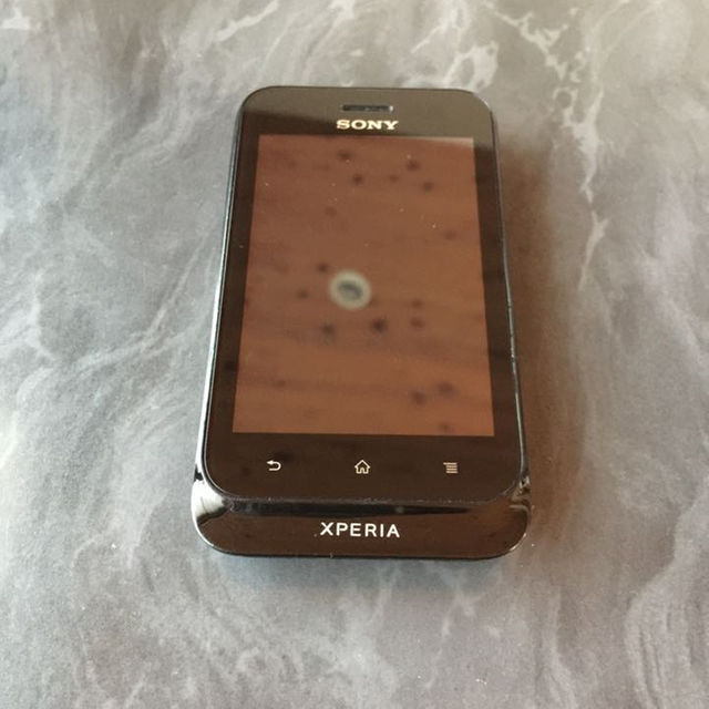 Simフリー SONY XPERIA tipo ST21i Black スマートフォン本体