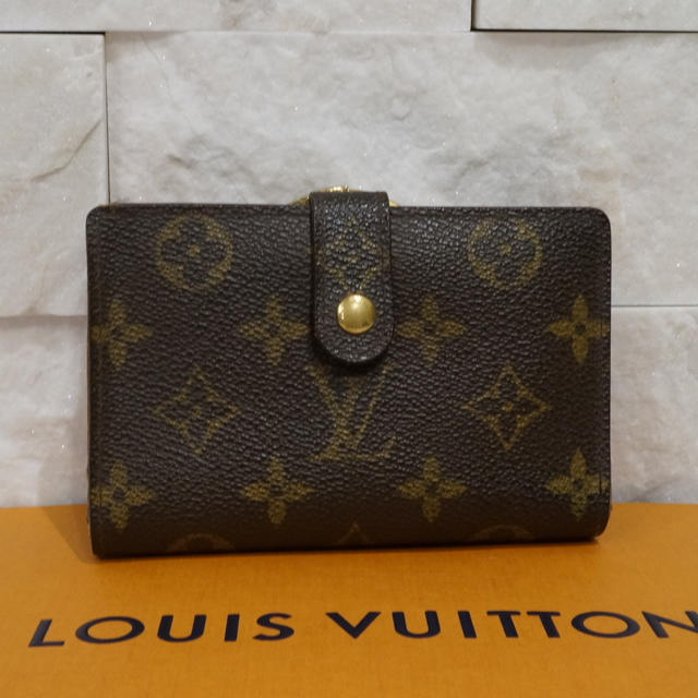 LOUIS VUITTON(ルイヴィトン)の正規品 定価6万❗️ルイ ヴィトン☆モノグラム ヴィエノワ がま口 2つ折り財布 レディースのファッション小物(財布)の商品写真