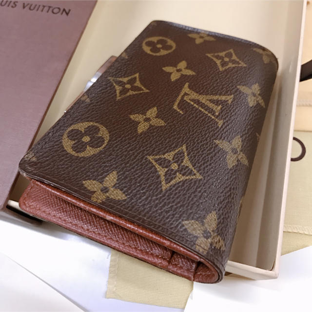 LOUIS VUITTON   ルイヴィトン 二つ折り財布 がま口 モノグラム 本物