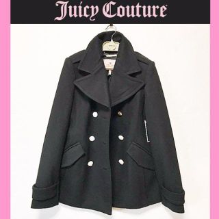 ジューシークチュール(Juicy Couture)の◆新品正規品/JUICY COUTUREジューシークチュール/Pコート黒(ピーコート)