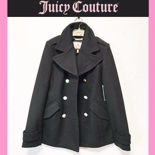 ジューシークチュール(Juicy Couture)の◆新品正規品/JUICY COUTUREジューシークチュール/Pコート黒(ピーコート)