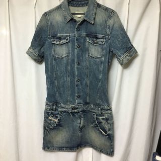 ディーゼル(DIESEL)のDIESEL デニムミニワンピ(ミニワンピース)