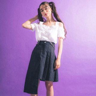 セブンパーセントモアピンク ミニスカートの通販 10点 7 More Pinkのレディースを買うならラクマ