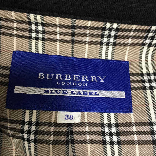 BURBERRY BLUE LABEL(バーバリーブルーレーベル)のバーバリーブルーレーベルのライダース風ジャケット レディースのジャケット/アウター(ライダースジャケット)の商品写真