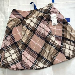 バーバリーブルーレーベル(BURBERRY BLUE LABEL)の新品 ブルーレーベル クレストブリッジ スカート (ミニスカート)