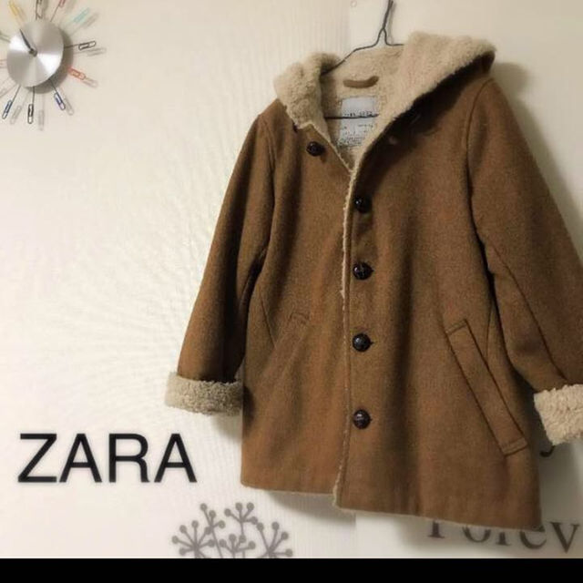 ZARA(ザラ)のZARA  ザラ  コート  ベージュ  118 キッズ/ベビー/マタニティのキッズ服男の子用(90cm~)(ジャケット/上着)の商品写真