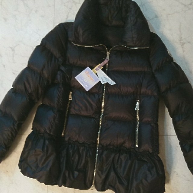 超人気の キルティング 良好美品 モンクレール 本革 美品