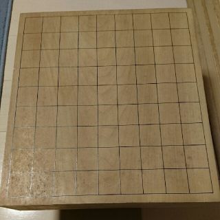 お値下げ【送料込み】将棋 ３寸脚付き将棋盤  (囲碁/将棋)