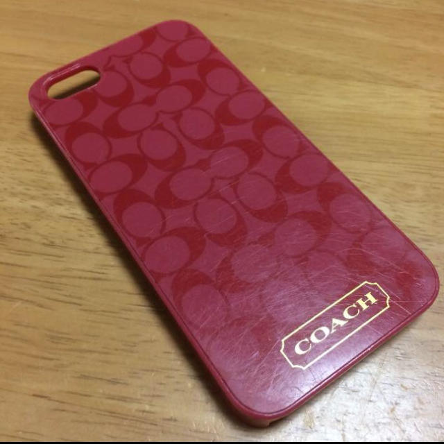 COACH(コーチ)のCOACH iPhone5/5S/SE スマホケース スマホ/家電/カメラのスマホアクセサリー(iPhoneケース)の商品写真