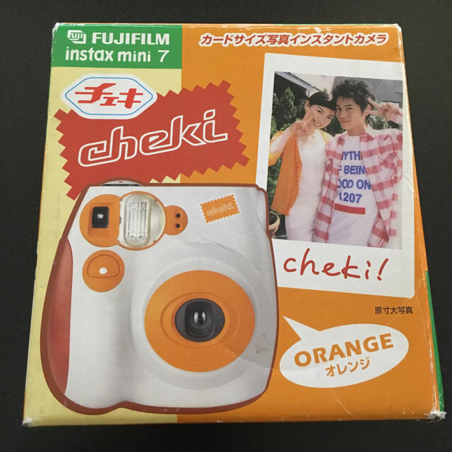 富士フイルム(フジフイルム)のFUJIFILM インスタントカメラ チェキ instax mini 7 美品 スマホ/家電/カメラのカメラ(フィルムカメラ)の商品写真