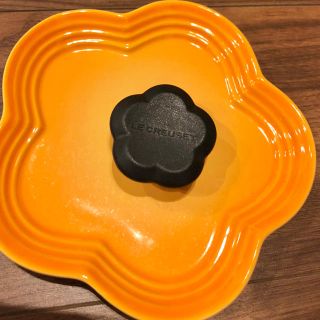 ルクルーゼ(LE CREUSET)の新品 ルクルーゼ フラワー ノブ フラワーツマミ 鍋 つまみ(食器)