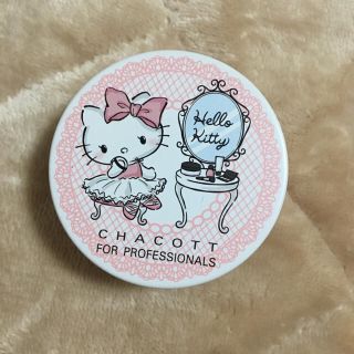 チャコット(CHACOTT)のチャコット フォー プロフェッショナルズ プレストパウダー キティちゃんデザイン(フェイスパウダー)