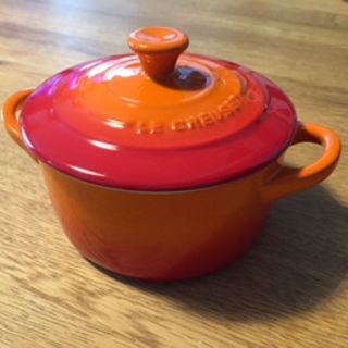 ルクルーゼ(LE CREUSET)の値下げ！レア♪ル・クルーゼ海外モデル♪ミニココット(食器)