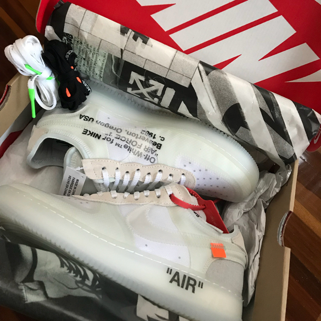 NIKE - AIR force 1 off white 27センチ 最安値！
