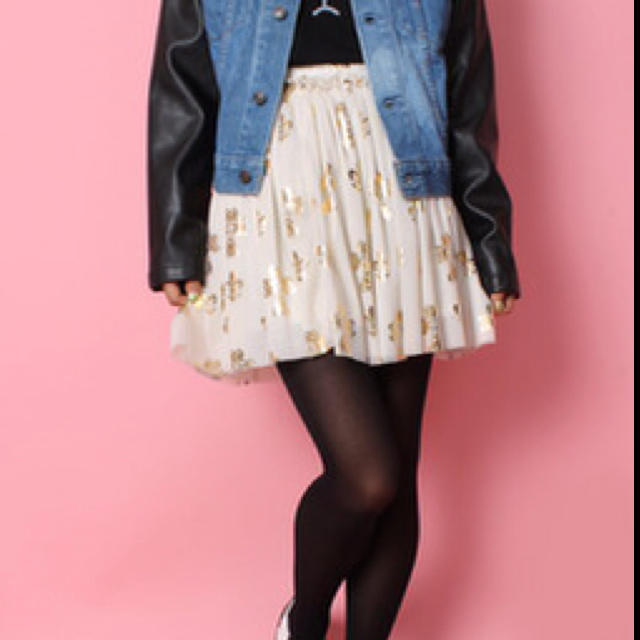 WEGO(ウィゴー)のWEGO♡クロスプリントスカート レディースのスカート(ミニスカート)の商品写真