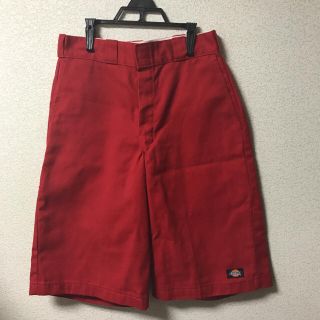 ディッキーズ(Dickies)のDickies ハーフパンツ 赤(ハーフパンツ)