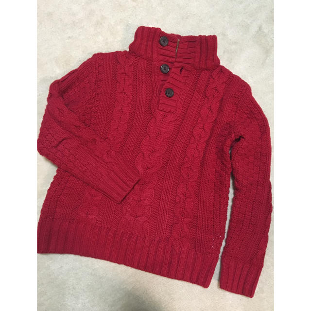 GAP Kids(ギャップキッズ)のGapKids ケーブルニット キッズ/ベビー/マタニティのキッズ服男の子用(90cm~)(ニット)の商品写真