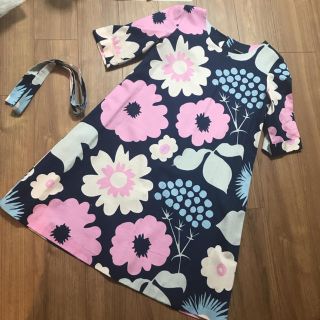 マリメッコ(marimekko)のマリメッコ ワンピース(ひざ丈ワンピース)