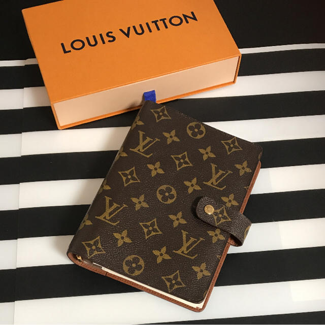 LOUIS VUITTON - 【美品】ルイヴィトン 手帳カバー 13.5✕18