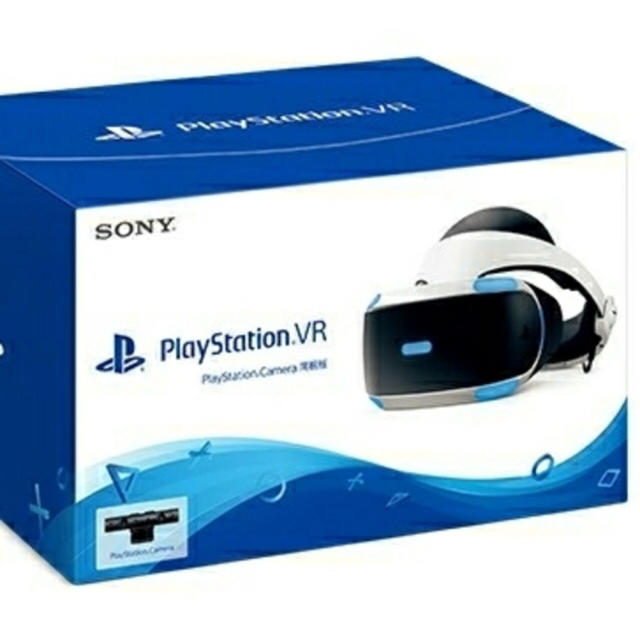 PlayStation VR(プレイステーションヴィーアール)のPS4 VR♡カメラ同封版 エンタメ/ホビーのゲームソフト/ゲーム機本体(家庭用ゲーム機本体)の商品写真