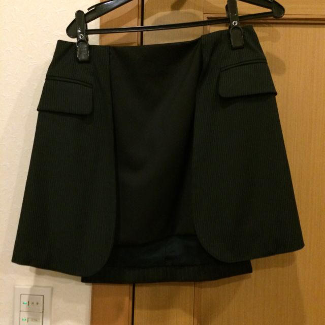 LE CIEL BLEU(ルシェルブルー)のルシェルブルー インポート 変形スカート レディースのスカート(ミニスカート)の商品写真