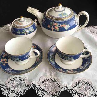 WEDGWOOD - 未使用 廃盤品 美品 ウェッジウッド ブルーサイアム WEDGWOOD - 未使用 廃盤品 美品 ウェッジウッド ブルーサイアム
