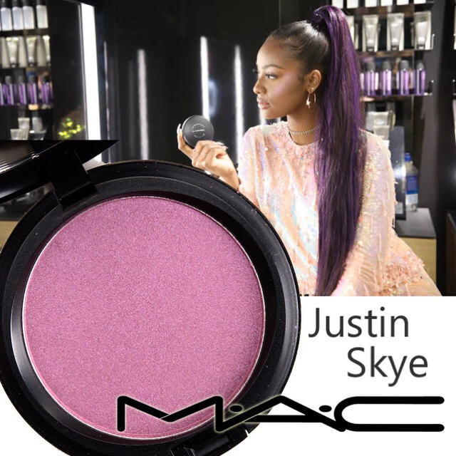 MAC(マック)の限定♥ MAC x Justin Skye プレスト フェイスパウダー コスメ/美容のベースメイク/化粧品(フェイスカラー)の商品写真