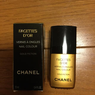 シャネル(CHANEL)のCANEL FACETTSDOR ネイルカラー特別限定色GOLD FICTION(マニキュア)