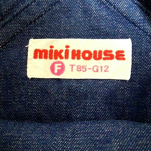 mikihouse(ミキハウス)のミキハウス miki House ロンパース 85 未使用 キッズ/ベビー/マタニティのベビー服(~85cm)(ロンパース)の商品写真