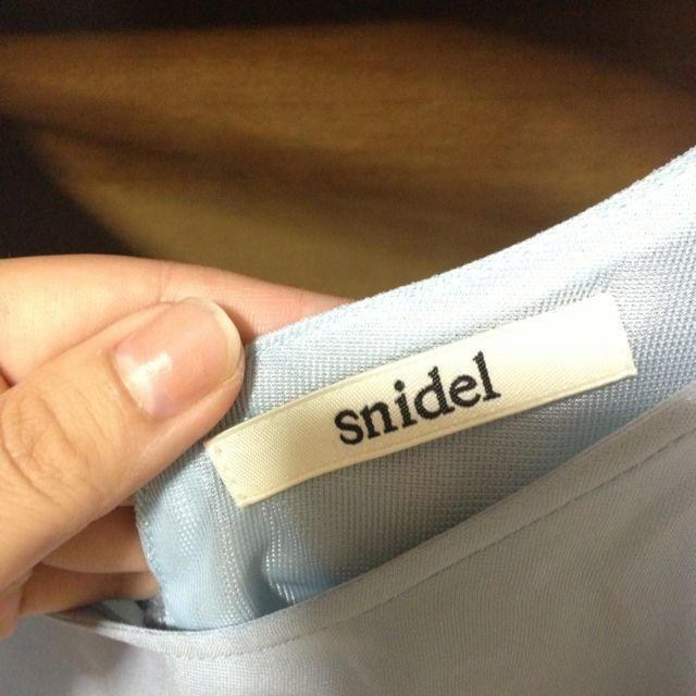 SNIDEL(スナイデル)のsnidel トップス レディースのトップス(シャツ/ブラウス(半袖/袖なし))の商品写真