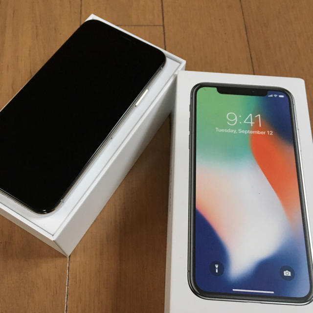 iPhone - iPhoneX 64G シルバー  大幅値下げ