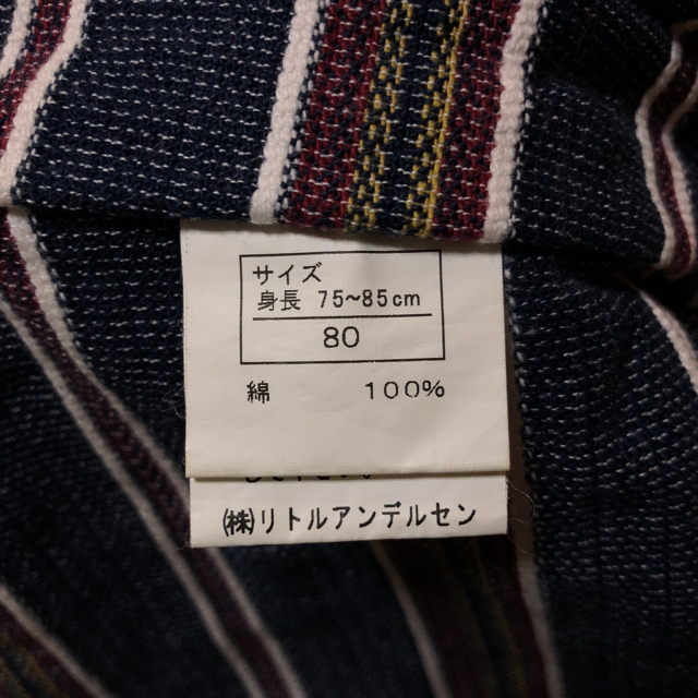 HYSTERICS(ヒステリックス)のhysterics デニムジャケット 80 キッズ/ベビー/マタニティのキッズ服男の子用(90cm~)(ジャケット/上着)の商品写真