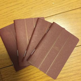 エルメス(Hermes)のHERMES メモ帳 4冊セット(ノート/メモ帳/ふせん)