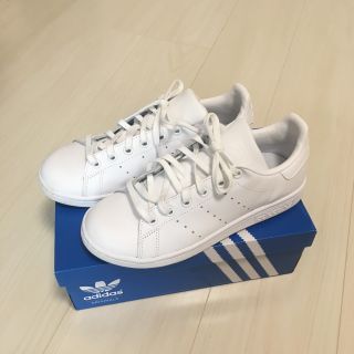 アディダス(adidas)の美品 アディダス スタンスミス ホワイト 23cm(スニーカー)