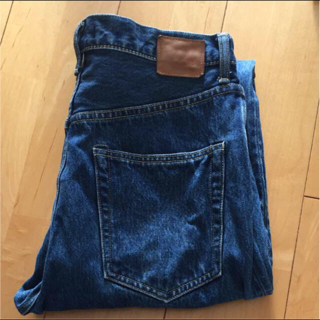 YAECA(ヤエカ)のHATSKI   LOOSE TAPERED DENIM−USED レディースのパンツ(デニム/ジーンズ)の商品写真