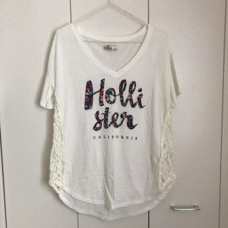 ホリスター(Hollister)のレース♡vネック(Tシャツ(半袖/袖なし))