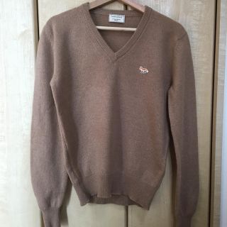 メゾンキツネ(MAISON KITSUNE')のメゾンキツネ  ニット ウール素材 即日発送可★(ニット/セーター)