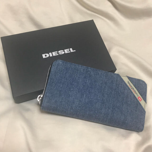 【限定特価】 DIESEL ディーゼル 長財布 デニム teleacv.cl