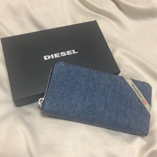 ディーゼル(DIESEL)のDIESEL デニム 財布(長財布)